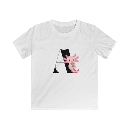 Alphabet Adventures: A is for Axolotyl! ✨ Youth T-Shirt - Whippie's