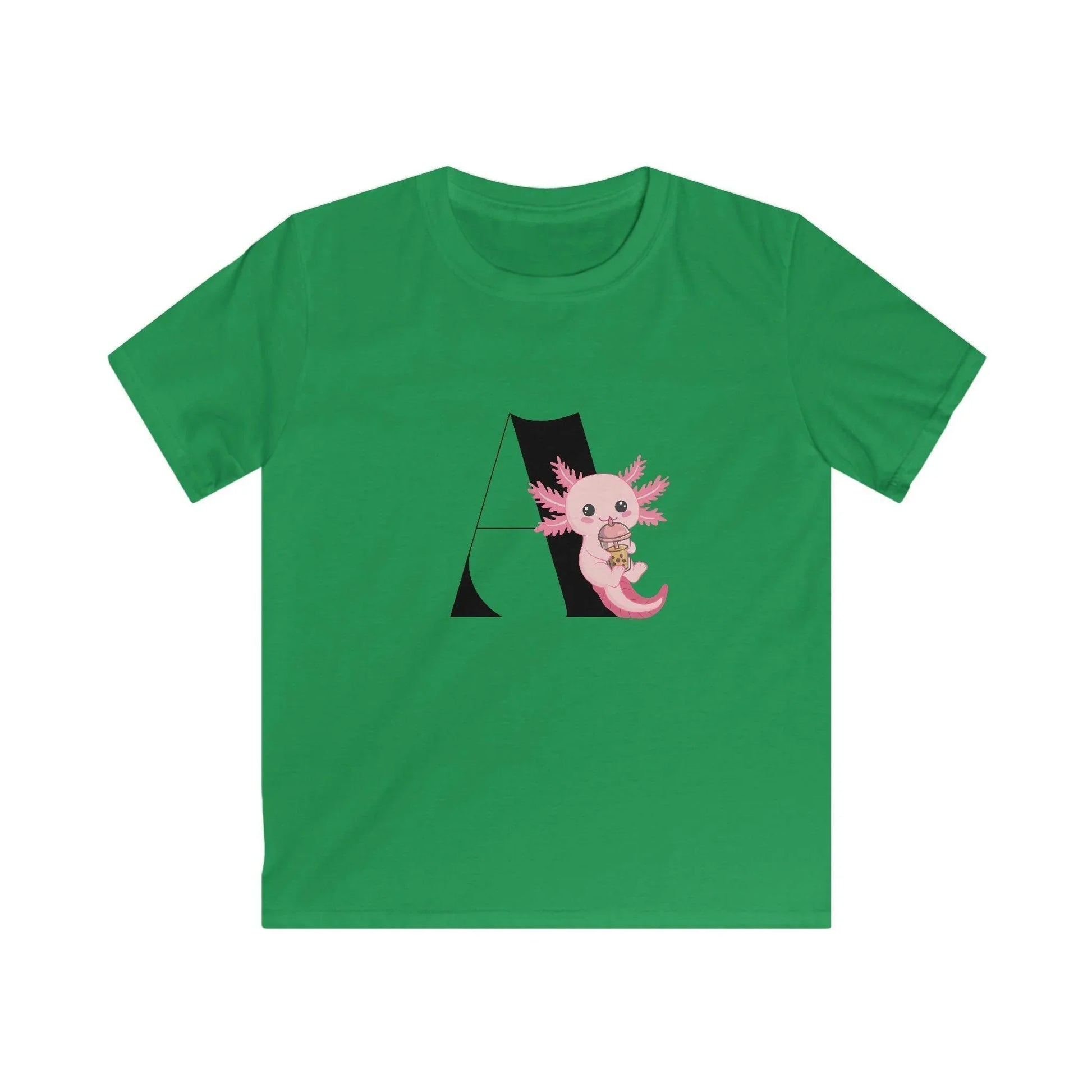 Alphabet Adventures: A is for Axolotyl! ✨ Youth T-Shirt - Whippie's