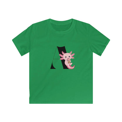 Alphabet Adventures: A is for Axolotyl! ✨ Youth T-Shirt - Whippie's