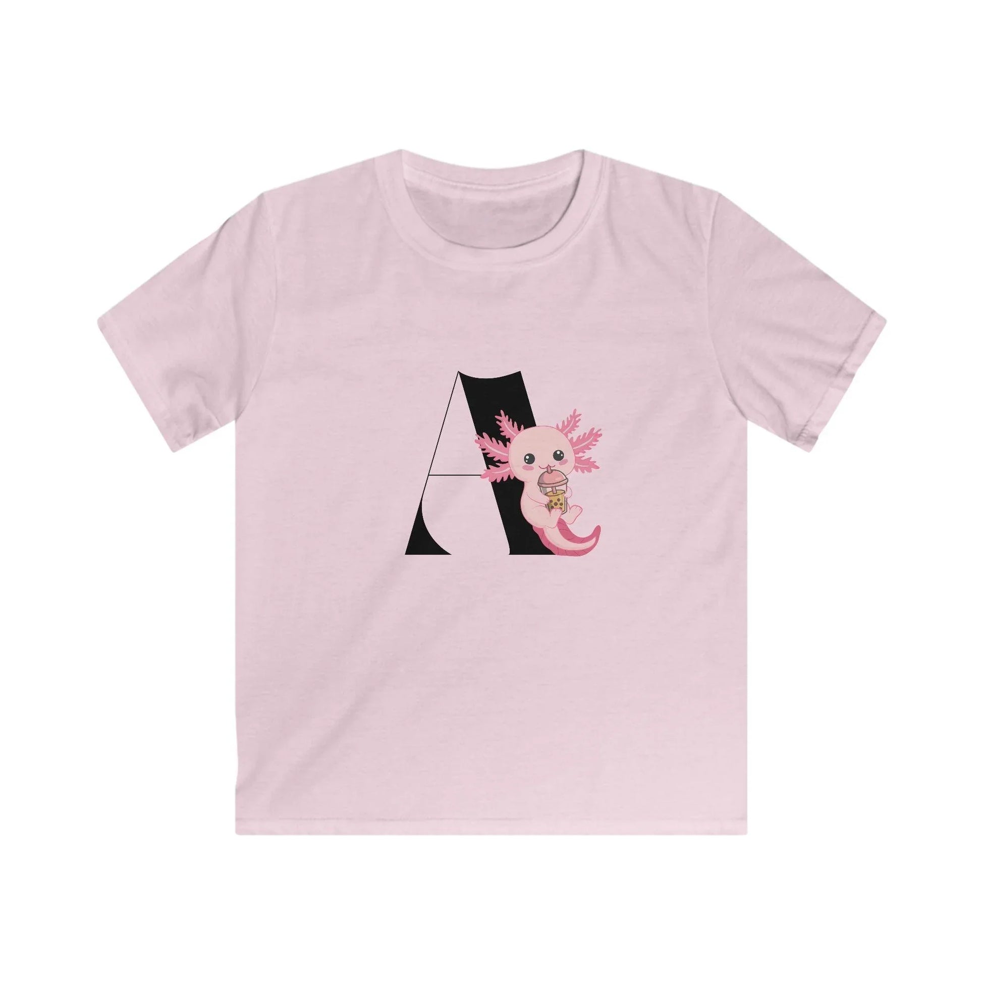 Alphabet Adventures: A is for Axolotyl! ✨ Youth T-Shirt - Whippie's