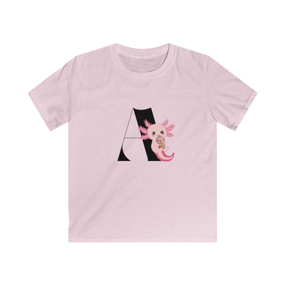 Alphabet Adventures: A is for Axolotyl! ✨ Youth T-Shirt - Whippie's