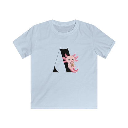 Alphabet Adventures: A is for Axolotyl! ✨ Youth T-Shirt - Whippie's