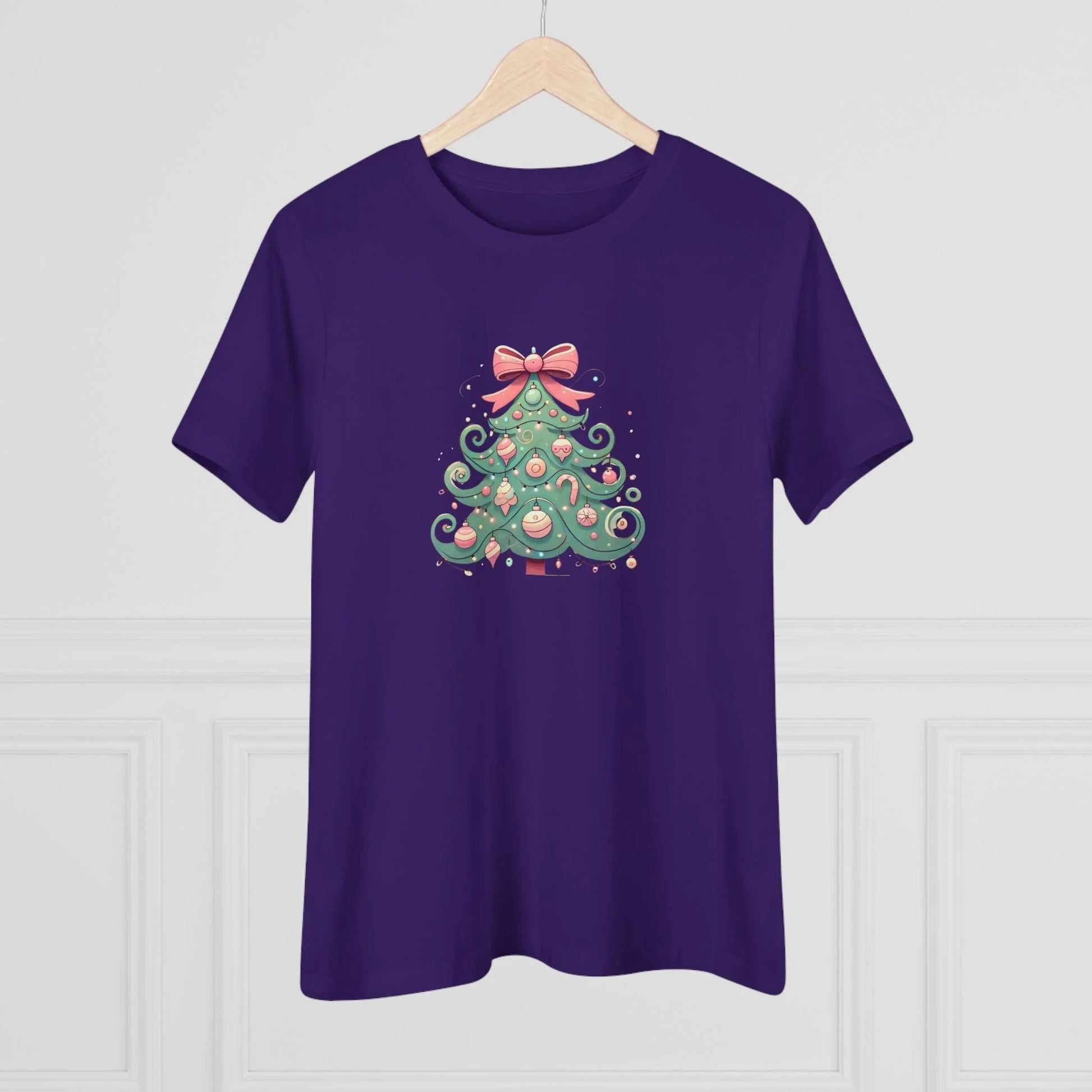 🎄💖 Pastel Dream Christmas Tree ✨🎀 - Women's Softstyle Tee - Whippie's