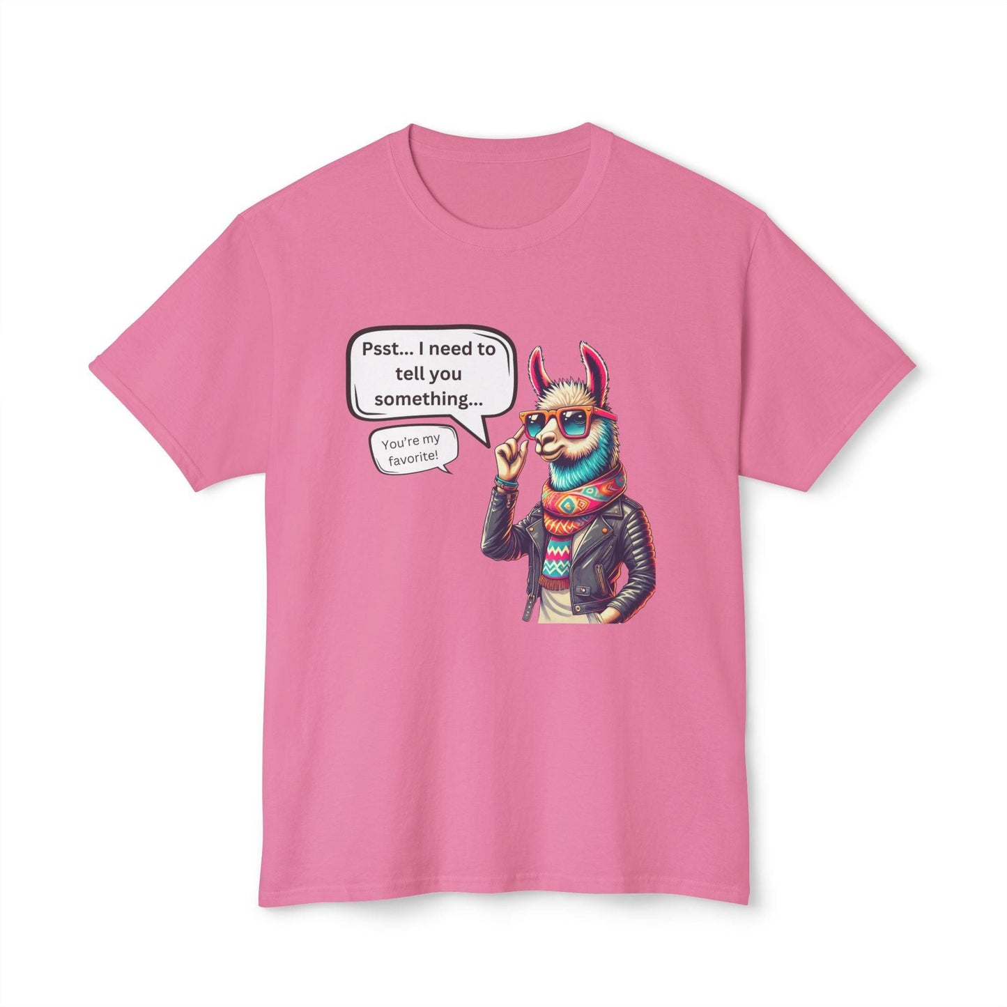 Psst... You're My Favorite! Unisex HD Cotton T-Shirt - Who's Really Their Favorite? 😉 - Whippie's