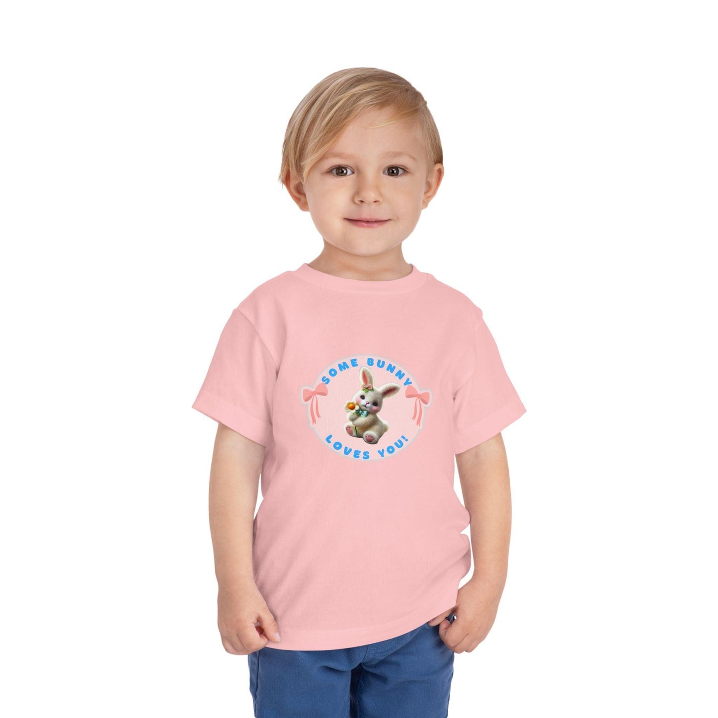 Some Bunny Loves You Toddler T-Shirt - Easter Bunny Cuteness 🐰💖 - Whippie's