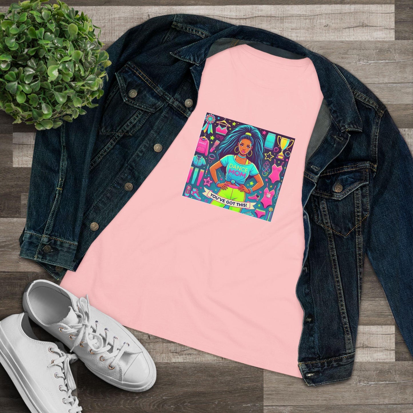 Dance Mom Magic (Young Black Mom) - A Colorful Celebration 🌈 - Whippie's