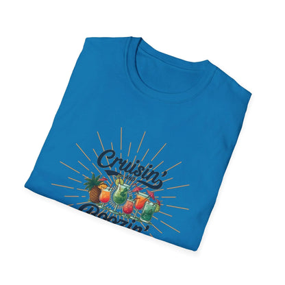 Cruisin' and Boozin Unisex Tee 🛳️🍹 - Whippie's