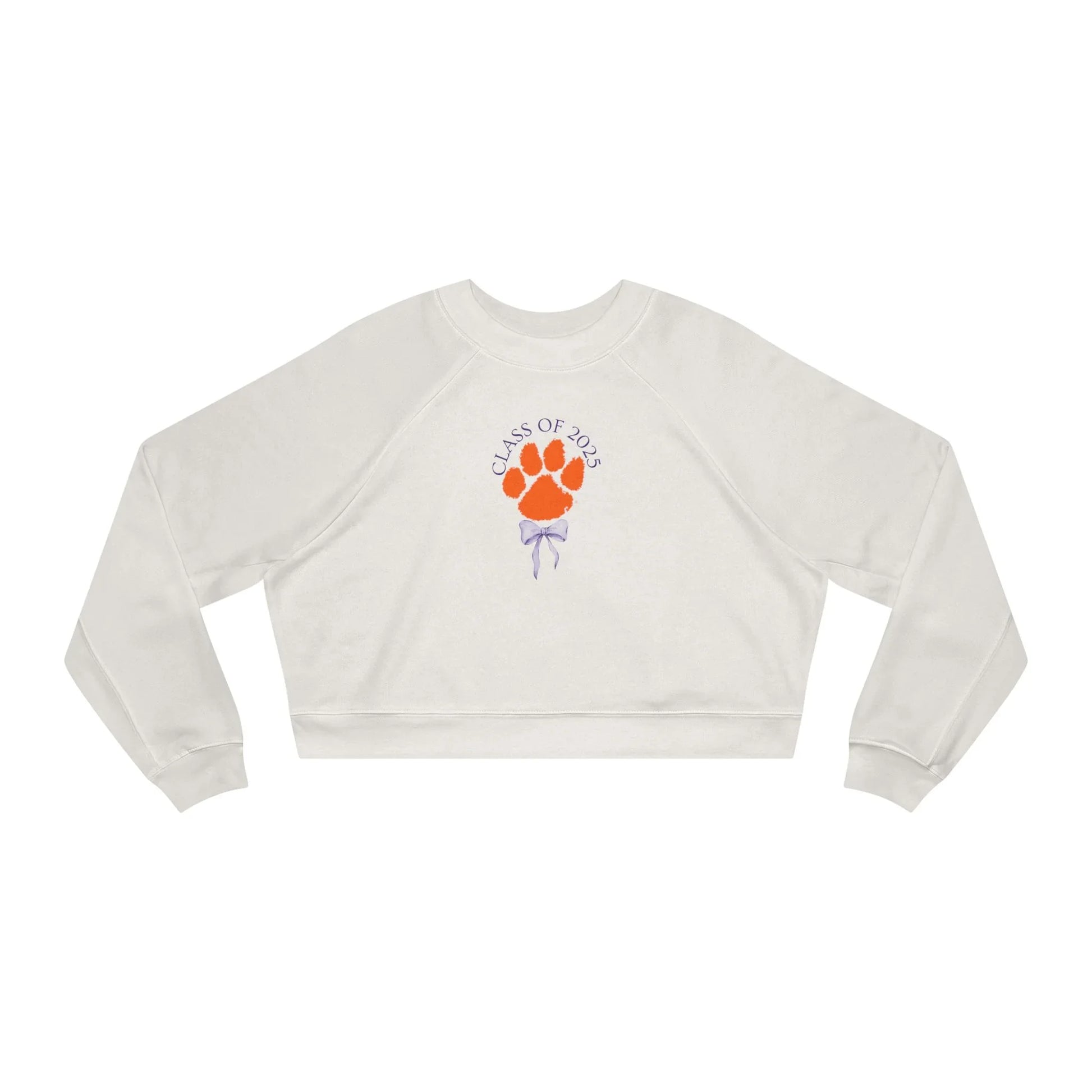 Clemson Graduation Cropped Fleece Pullover - Personalizable - Whippie's