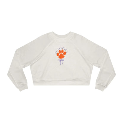 Clemson Graduation Cropped Fleece Pullover - Personalizable - Whippie's