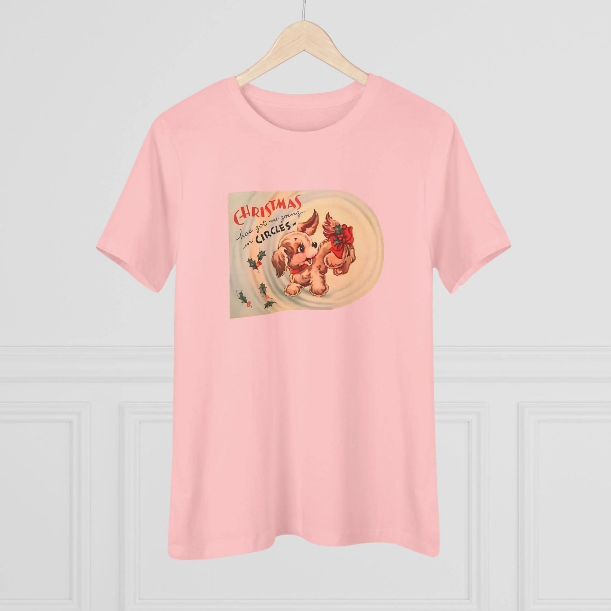 Christmas Has Me Going in Circles - Women's Softstyle Tee - Whippie's