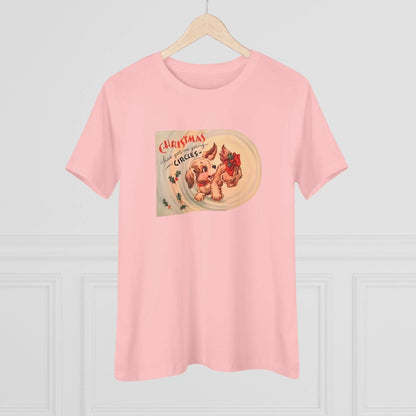 Christmas Has Me Going in Circles - Women's Softstyle Tee - Whippie's