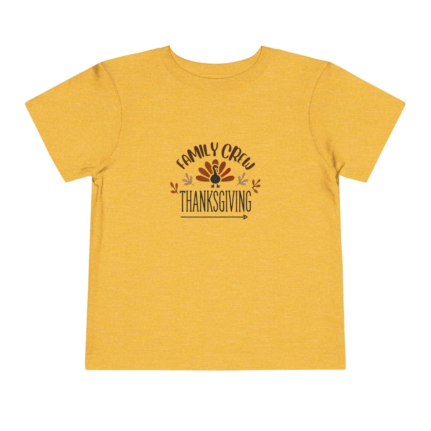 Thanksgiving Family Crew - Toddler Short Sleeve Tee - Whippie's