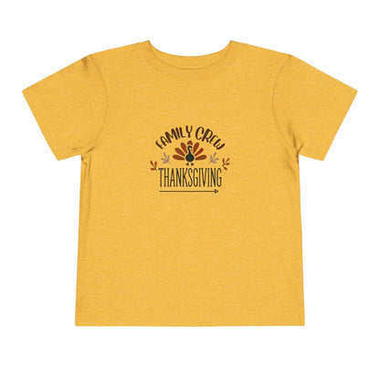 Thanksgiving Family Crew - Toddler Short Sleeve Tee - Whippie's