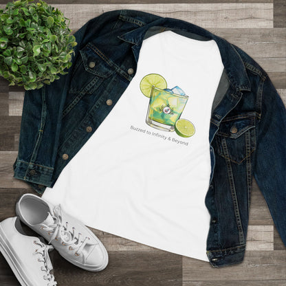 Buzzed to Infinity Cocktail Shirt - Drinking Around the World Tee