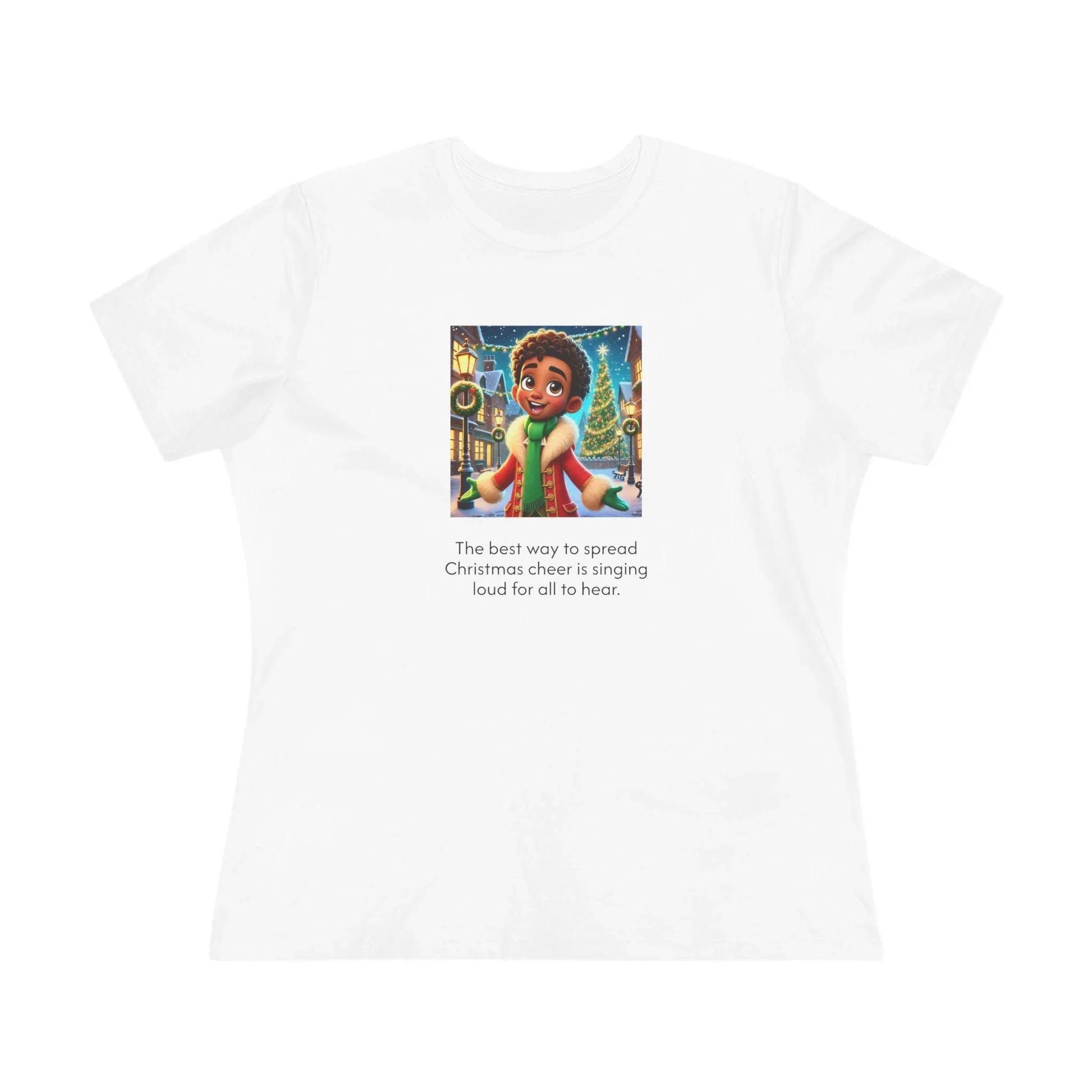 Caroler - Christmas Cheer - BH Boy - Women's Tee - Whippie's