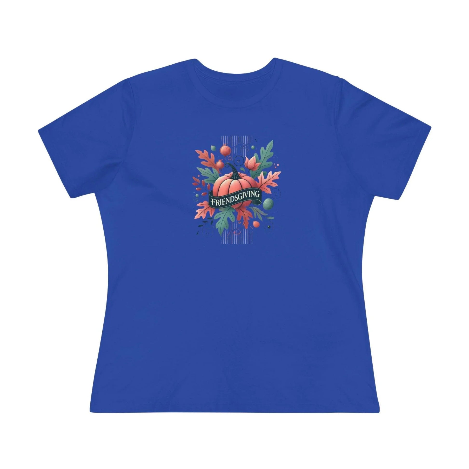 Friendsgiving Whimsical Pumpkin - Women's Softstyle Tee - Whippie's