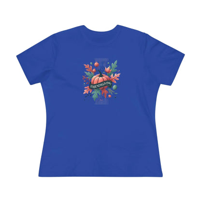 Friendsgiving Whimsical Pumpkin - Women's Softstyle Tee - Whippie's