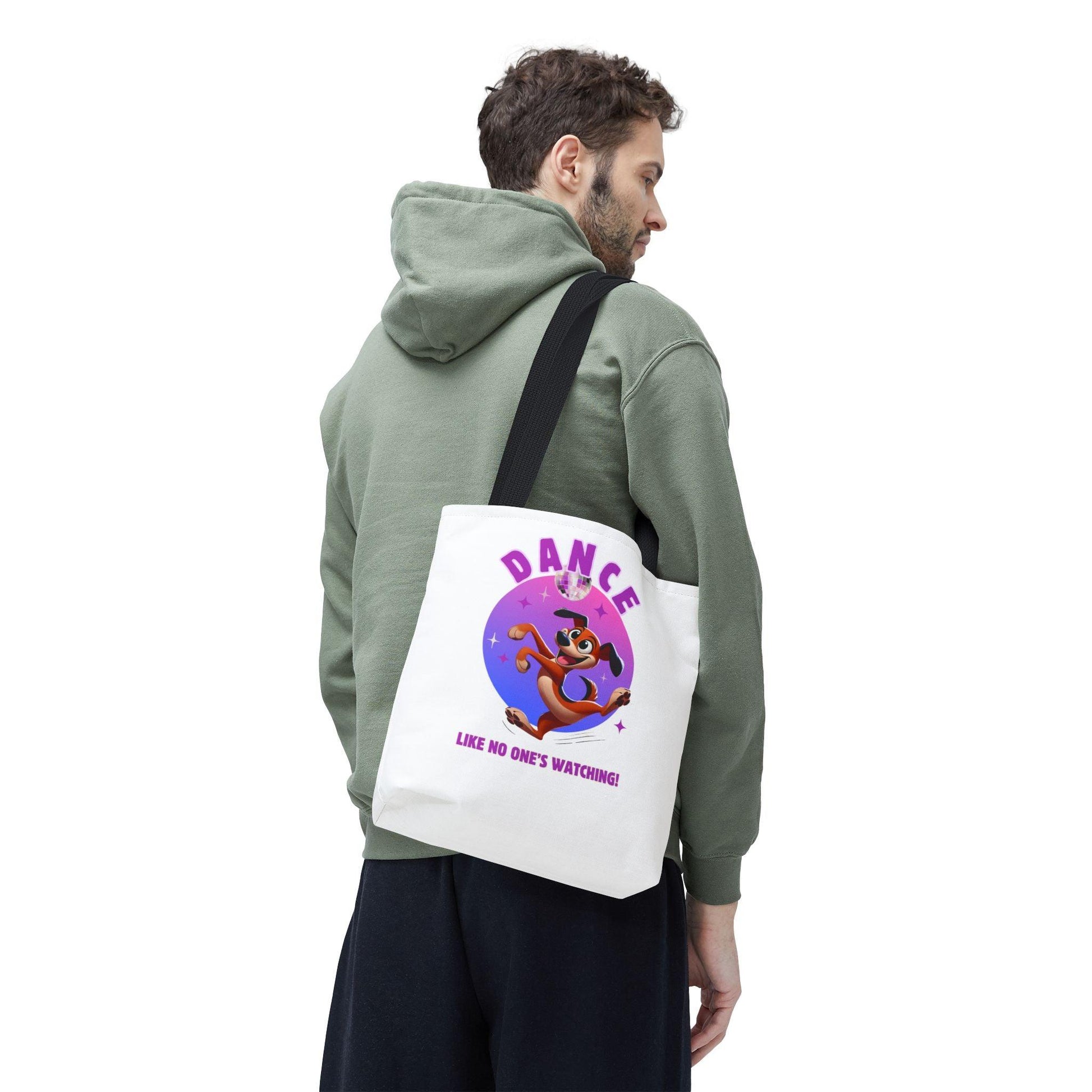 Paw-some Dance Moves Tote Bag - 🐾 Shake Your Tail Feather! 🐾 - Whippie's