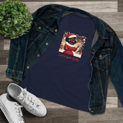 Let's Get Jolly - Women's Softstyle Tee - Whippie's