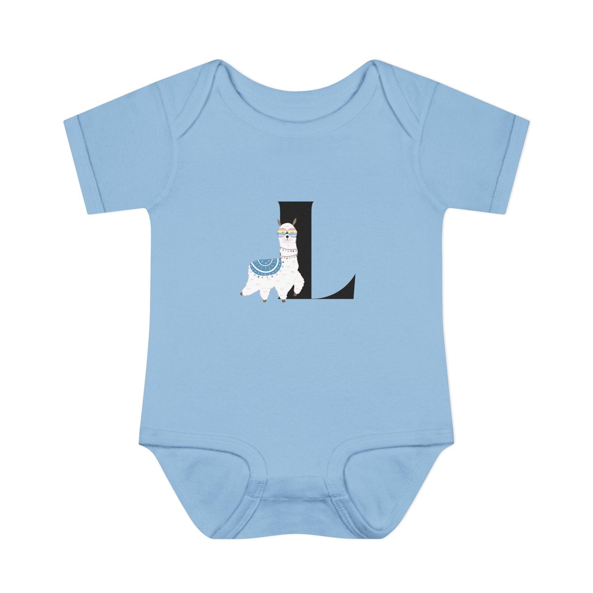 Alphabet Adventures: Letter L - Llama Baby Onesie L is for Llama Lovin' - Whippie's
