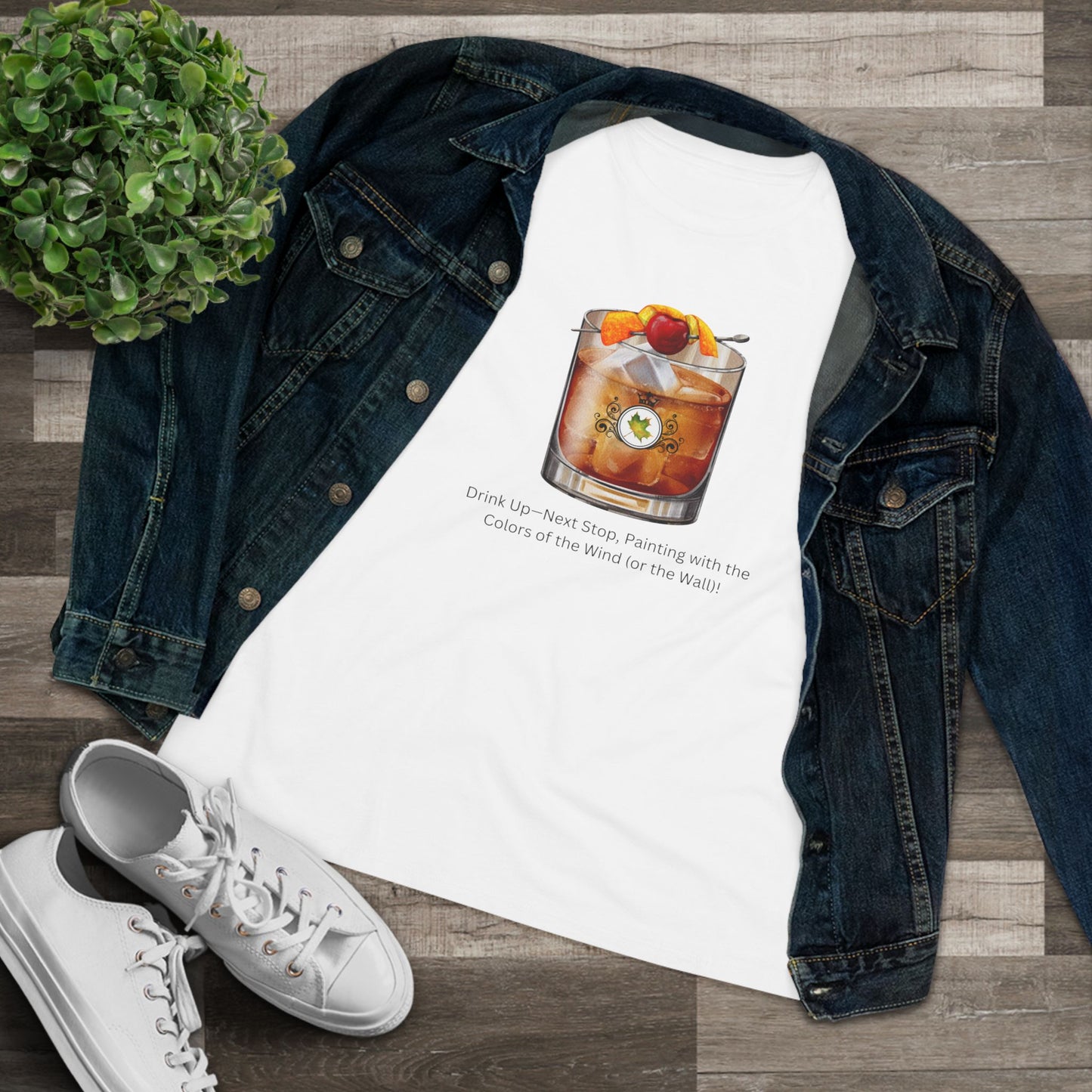 Colors of the Wind Cocktail Shirt - Drink Up, Next Stop