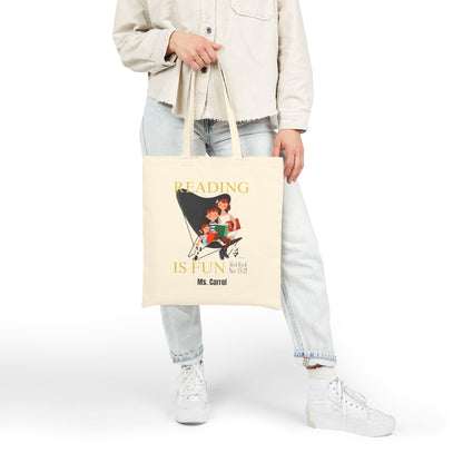 Reading Is Fun Retro Book Tote Bag (1953)