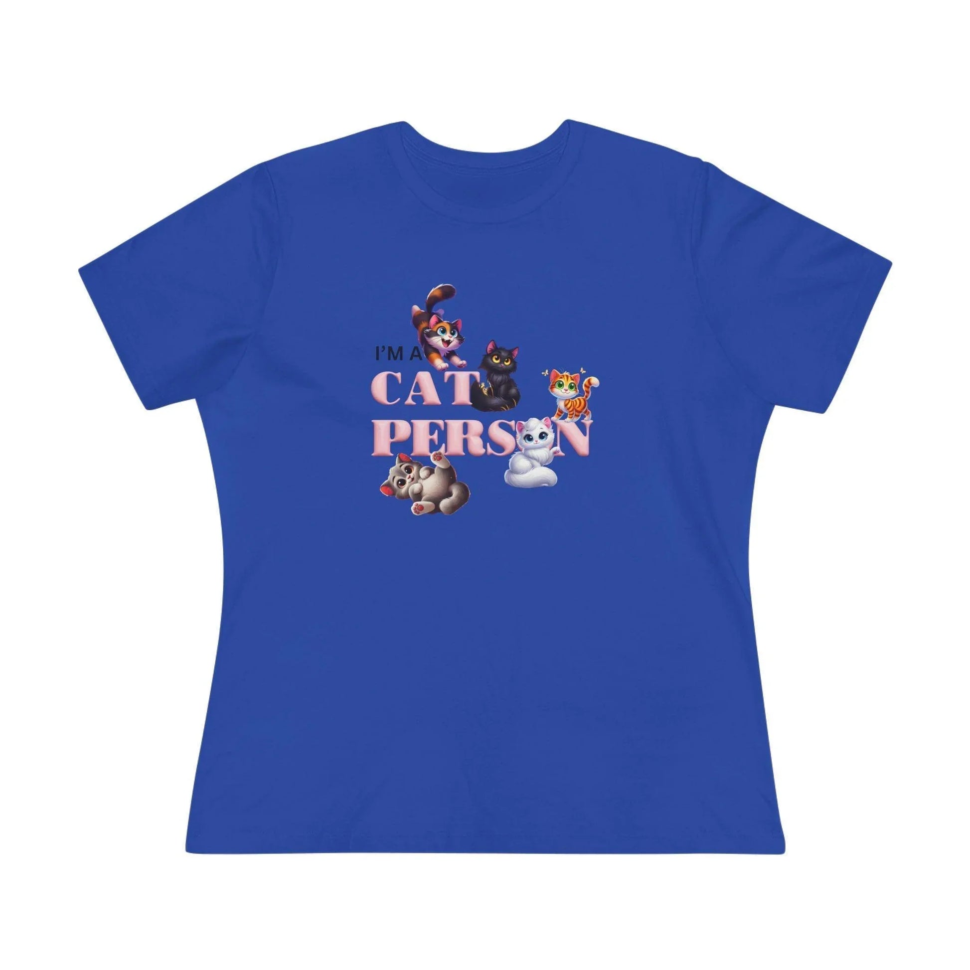 🐱 I'm a Cat Person 🐈 Unisex Jersey Tee ❤️ Show your purr-sonality! - Whippie's