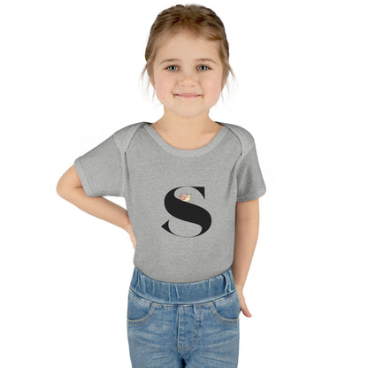 Alphabet Adventures: Letter S - Snazzy Snail Baby Onesie S is for Snazzy Snail! - Whippie's