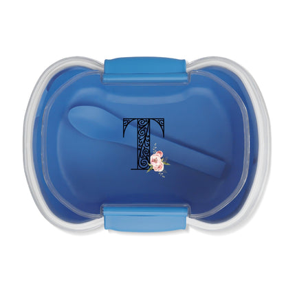 Floral Letters: Letter T - Peony - Two-tier Bento Box - Whippie's