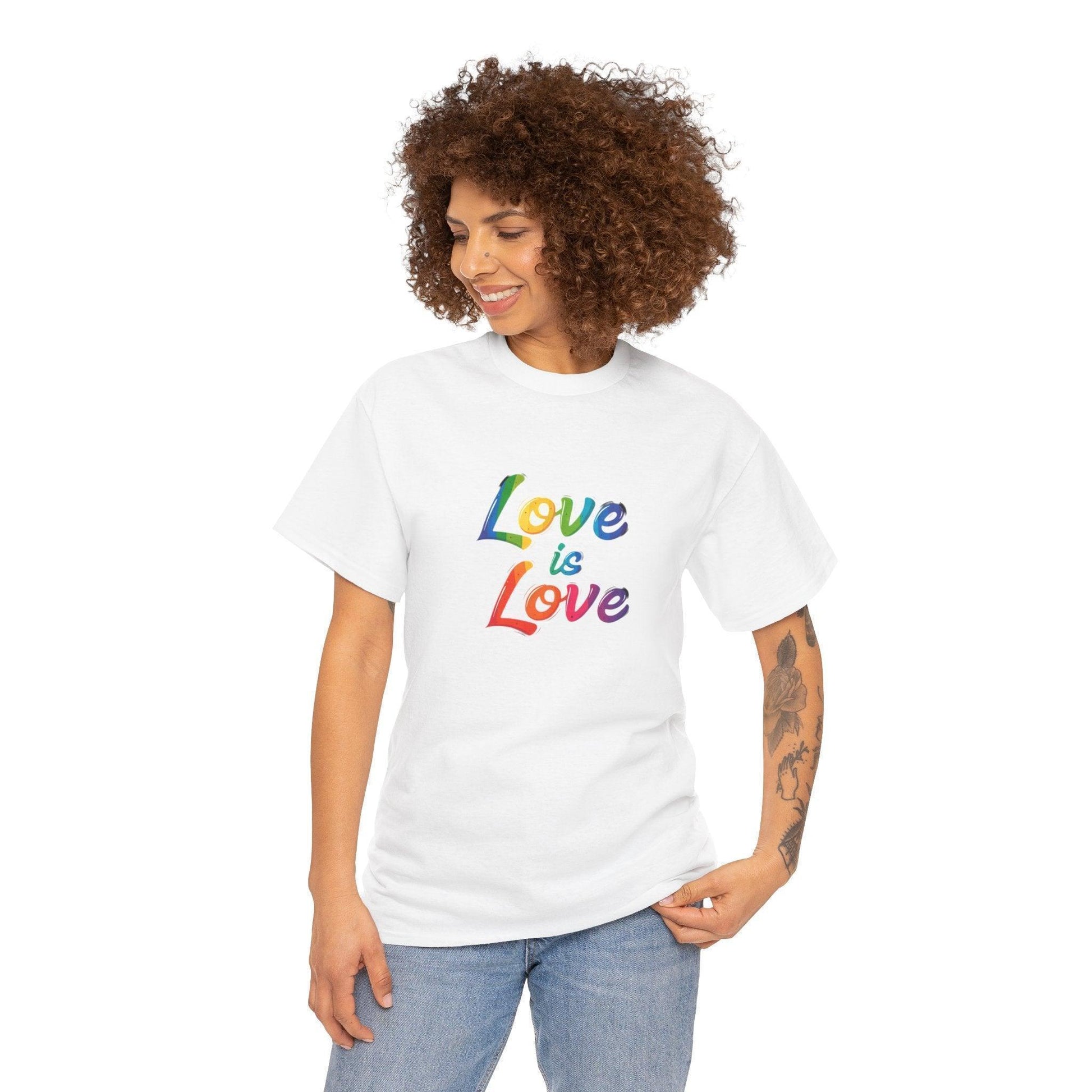 Love is Love Unisex Tee ❤️🌈 - Whippie's