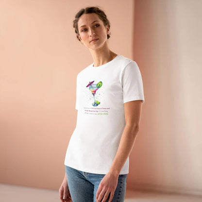 Margarita Day, It's Official (Because I Said So!) 🍹 - Women's Cotton Tee 🍹 - Whippie's