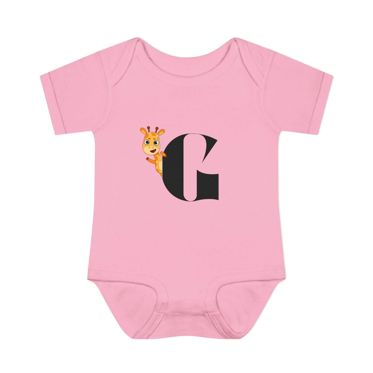 Alphabet Adventures: Letter G - Curious Giraffe Baby Onesie G is for Giggly Giraffe! - Whippie's