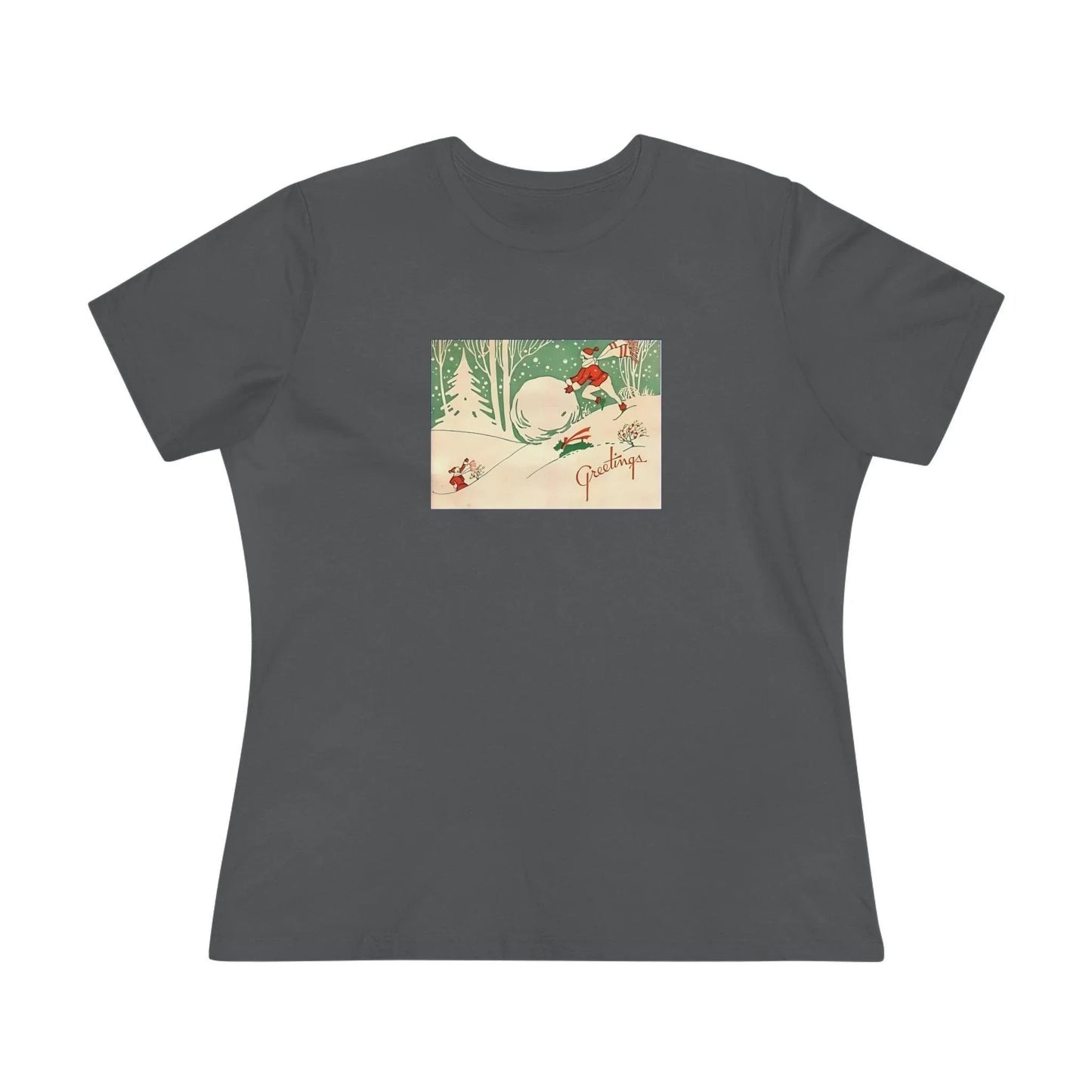 Greetings - Snow Fun - Women's Tee - Whippie's