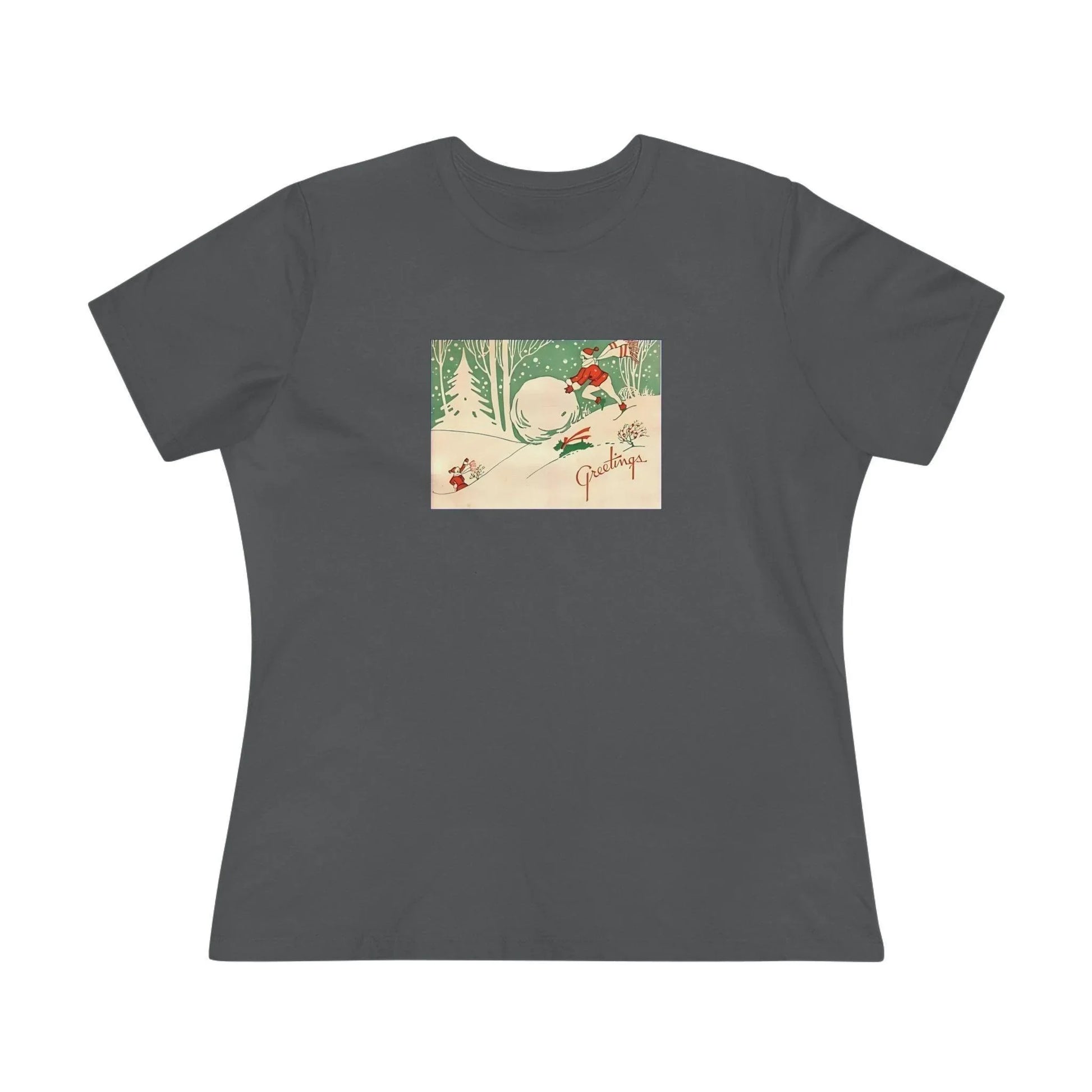 Greetings - Snow Fun - Women's Tee - Whippie's