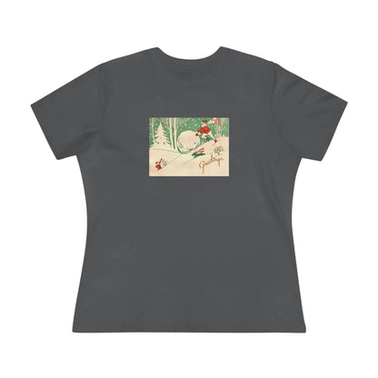 Greetings - Snow Fun - Women's Tee - Whippie's