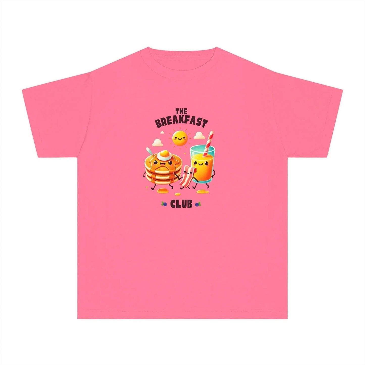 🥞 Breakfast Club 🍳 Youth Midweight Tee ☀️ Rise and shine, breakfast time! - Whippie's