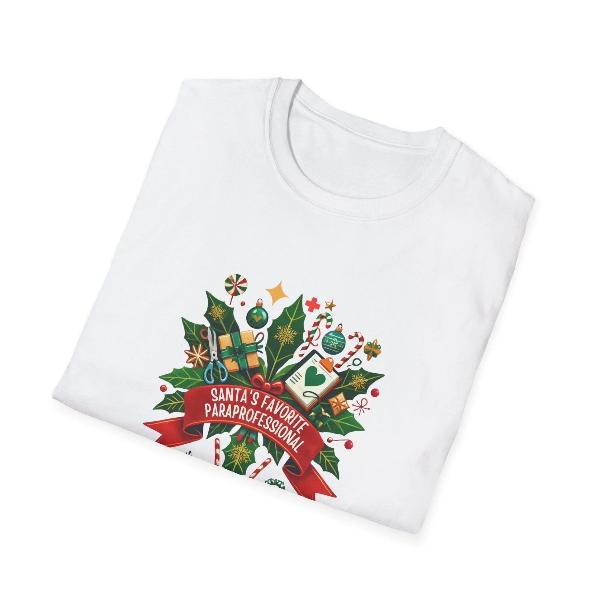Santa's Favorite Paraprofessional Unisex Tee ✏️🎅 - Whippie's