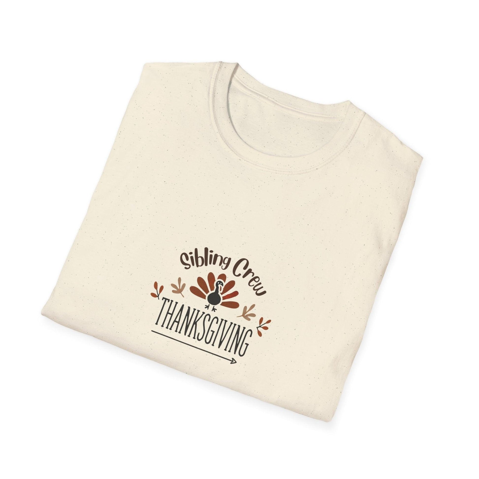 Thanksgiving Sibling Crew Unisex T-Shirt - Whippie's