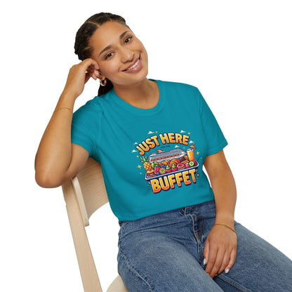 Just Here for the Buffet 🛳️🍽️ - Unisex Tee - Whippie's