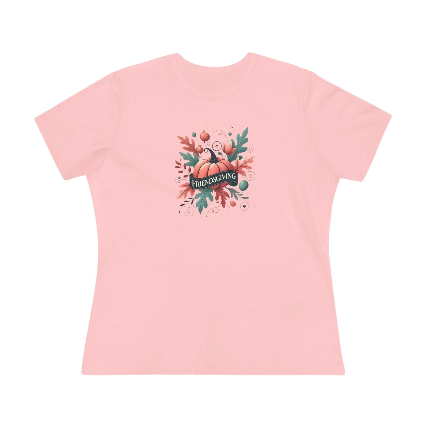 Friendsgiving Whimsical Pumpkin - Women's Softstyle Tee - Whippie's