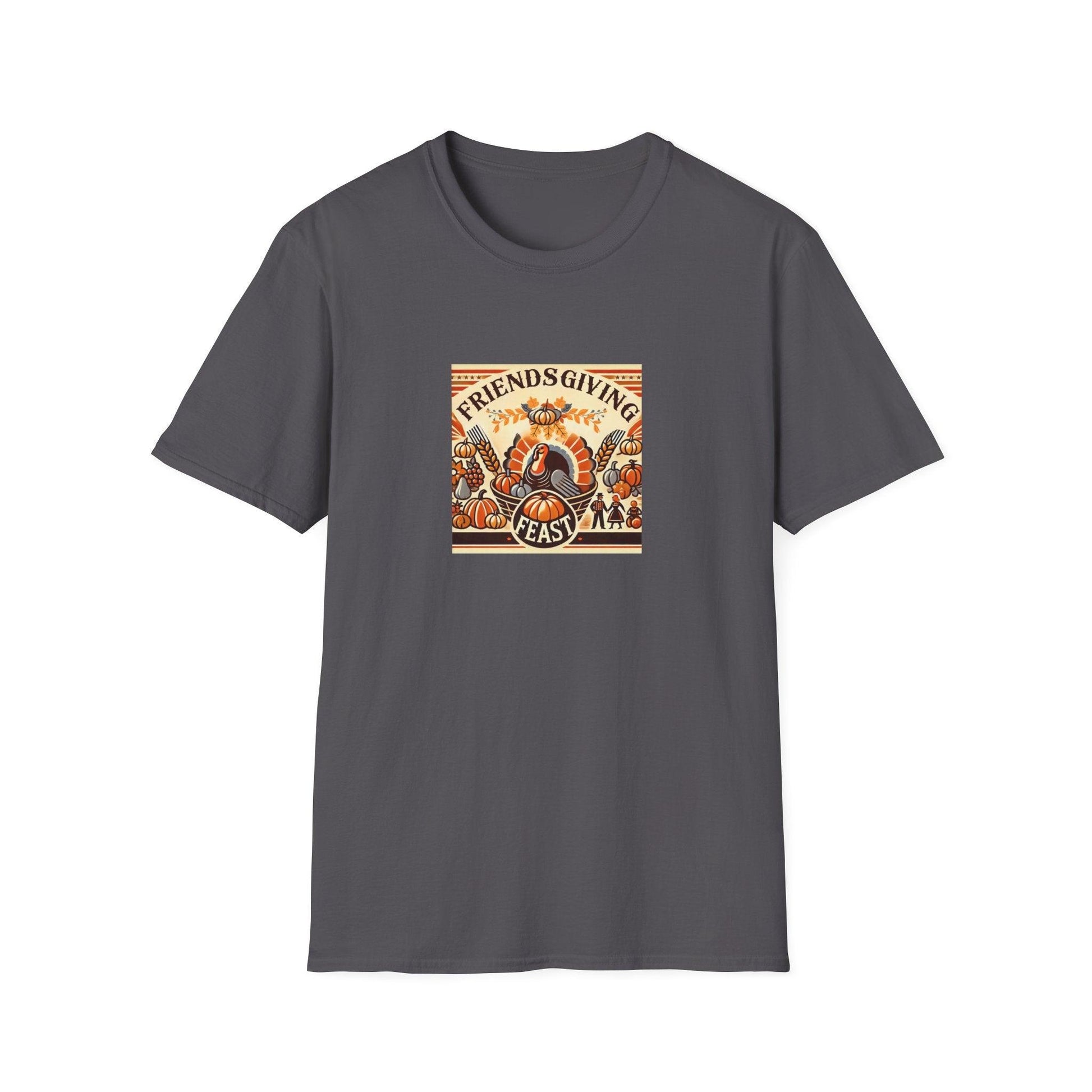 Friendsgiving Feast - A Harvest of Gratitude 🍂🦃 - Unisex T-Shirt - Whippie's