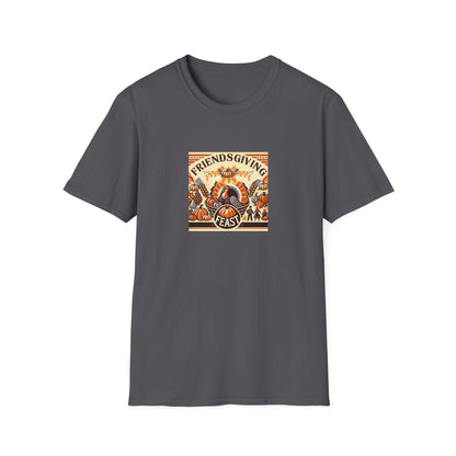 Friendsgiving Feast - A Harvest of Gratitude 🍂🦃 - Unisex T-Shirt - Whippie's