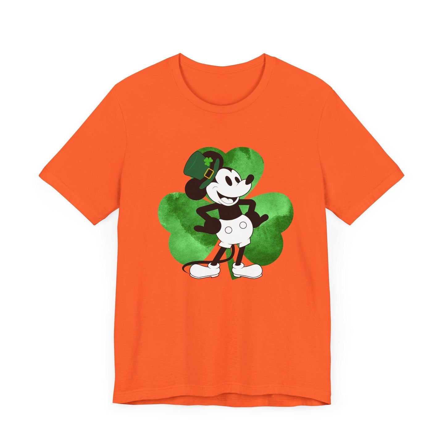 Lucky Willie St. Patrick's Day Tee - Feelin' Lucky with Friends! 🍀🐭 - Whippie's