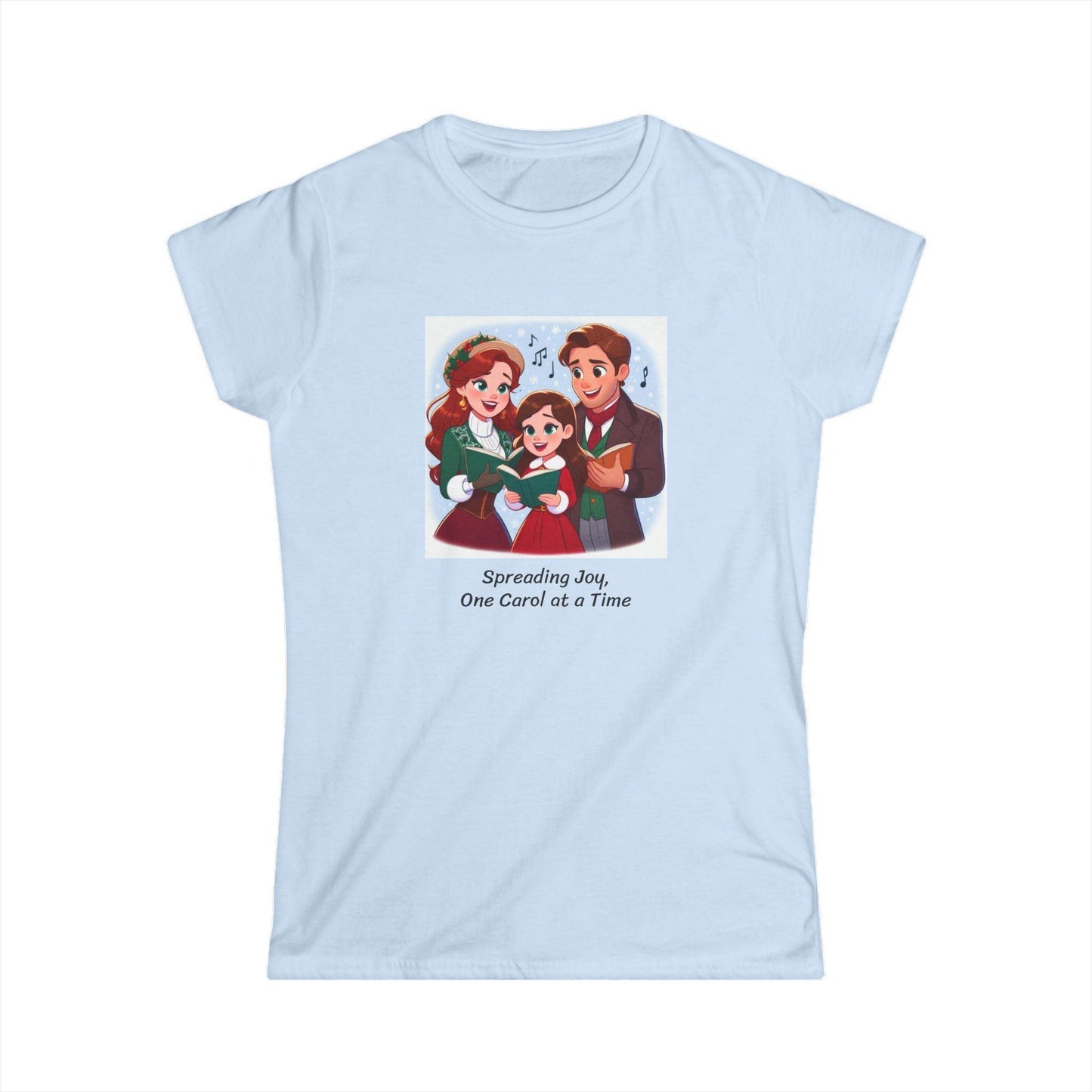 Spreading Joy, One Carol at a Time - Women's Tee - Whippie's