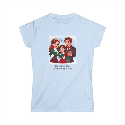 Spreading Joy, One Carol at a Time - Women's Tee - Whippie's