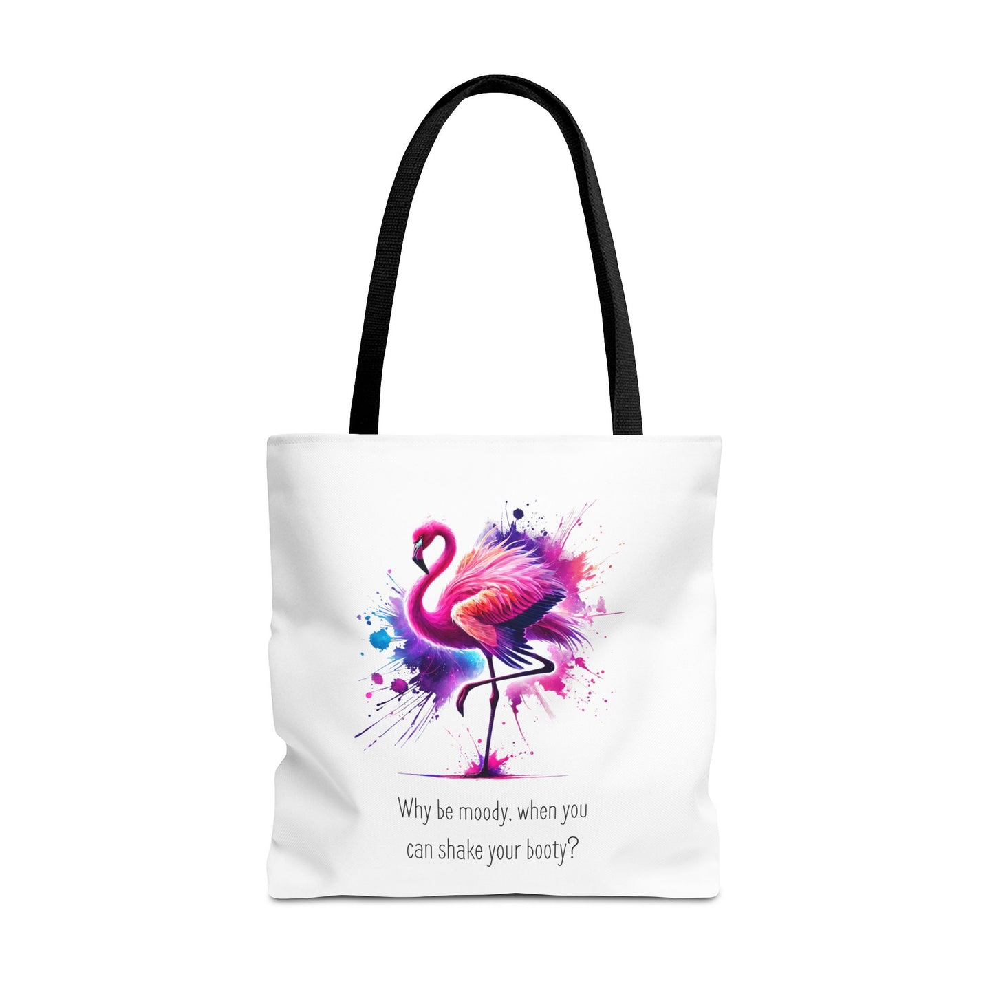 Shake Your Booty Flamingo Tote Bag | Dance Gift