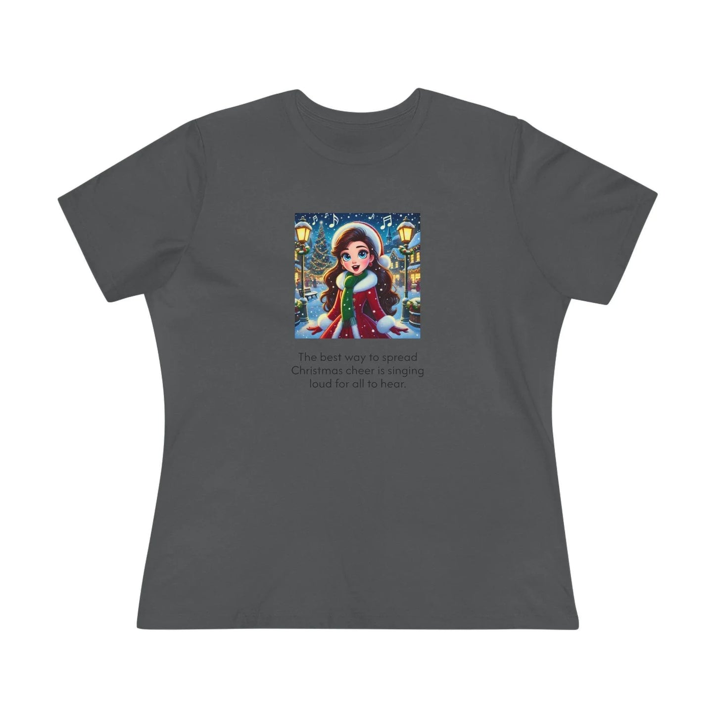 Caroler - Christmas Cheer - BHLBE Girl - Women's Tee - Whippie's