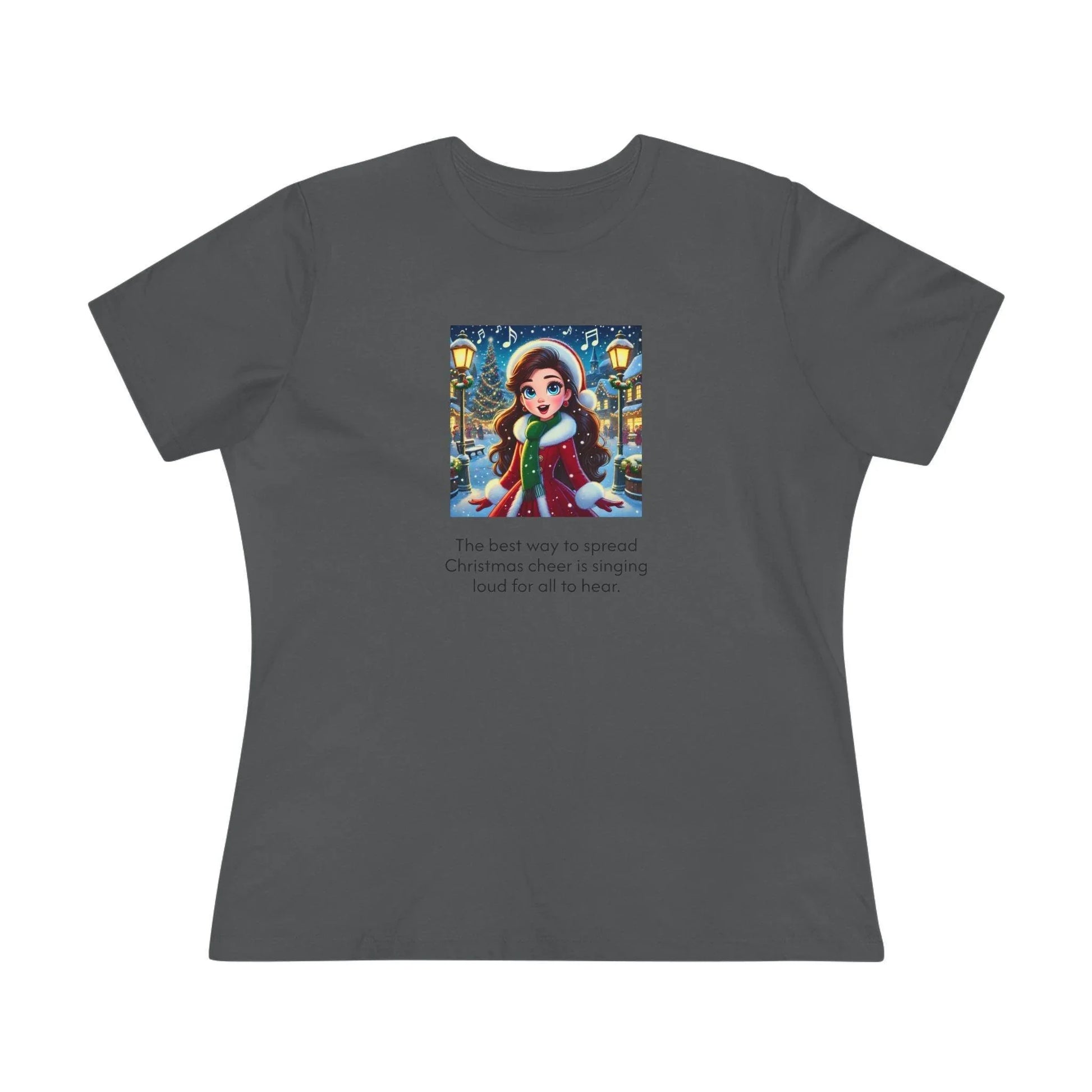 Caroler - Christmas Cheer - BHLBE Girl - Women's Tee - Whippie's