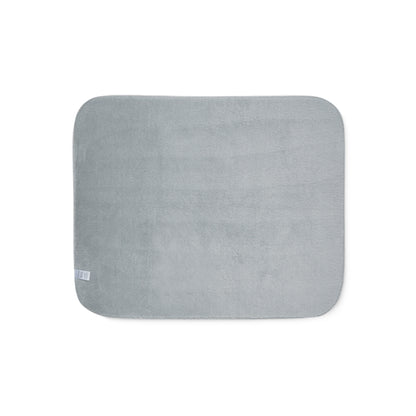 Crown Sherpa Blanket - Snuggle Up in Royal Comfort!  Personalizable