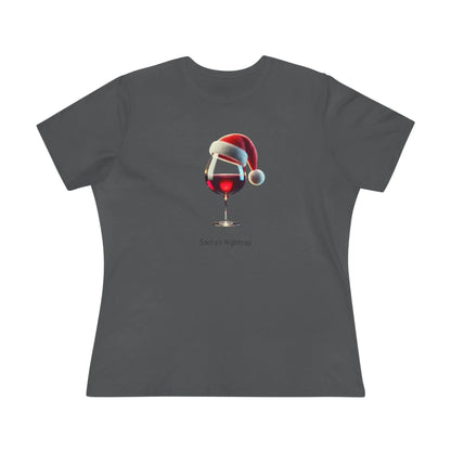 Santa's Nightcap - Women's Softstyle Tee - Whippie's